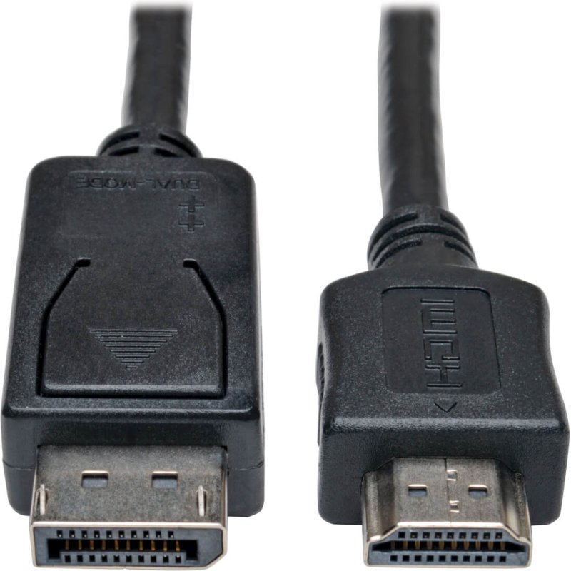 Tripp Lite P582-006 câble vidéo et adaptateur 1,83 m HDMI Type A (Standard) DisplayPort Noir