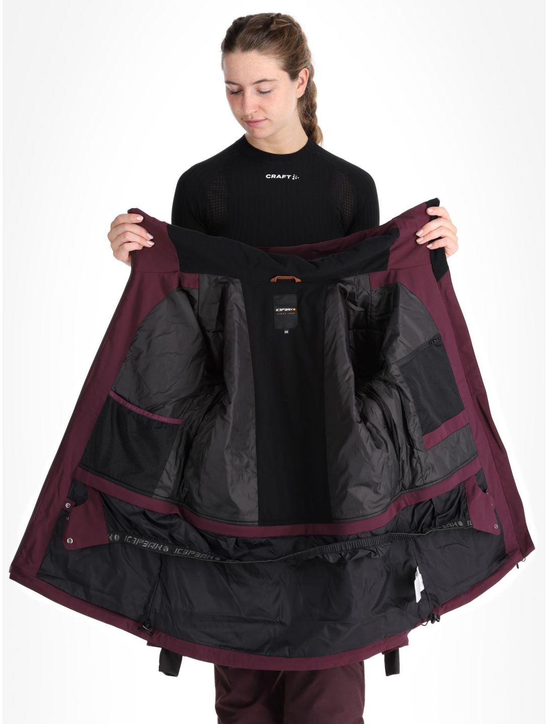 Curran ski-jas dames