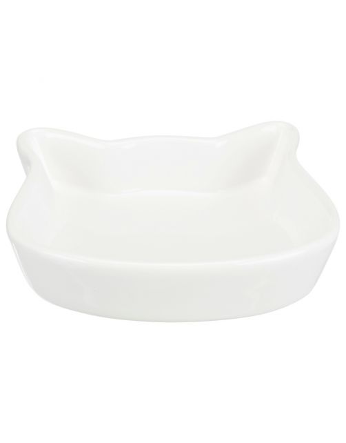 Trixie Keramische Voer\/Waterbak - Kattenvoerbak - 12 cm 0.25 l Assorti