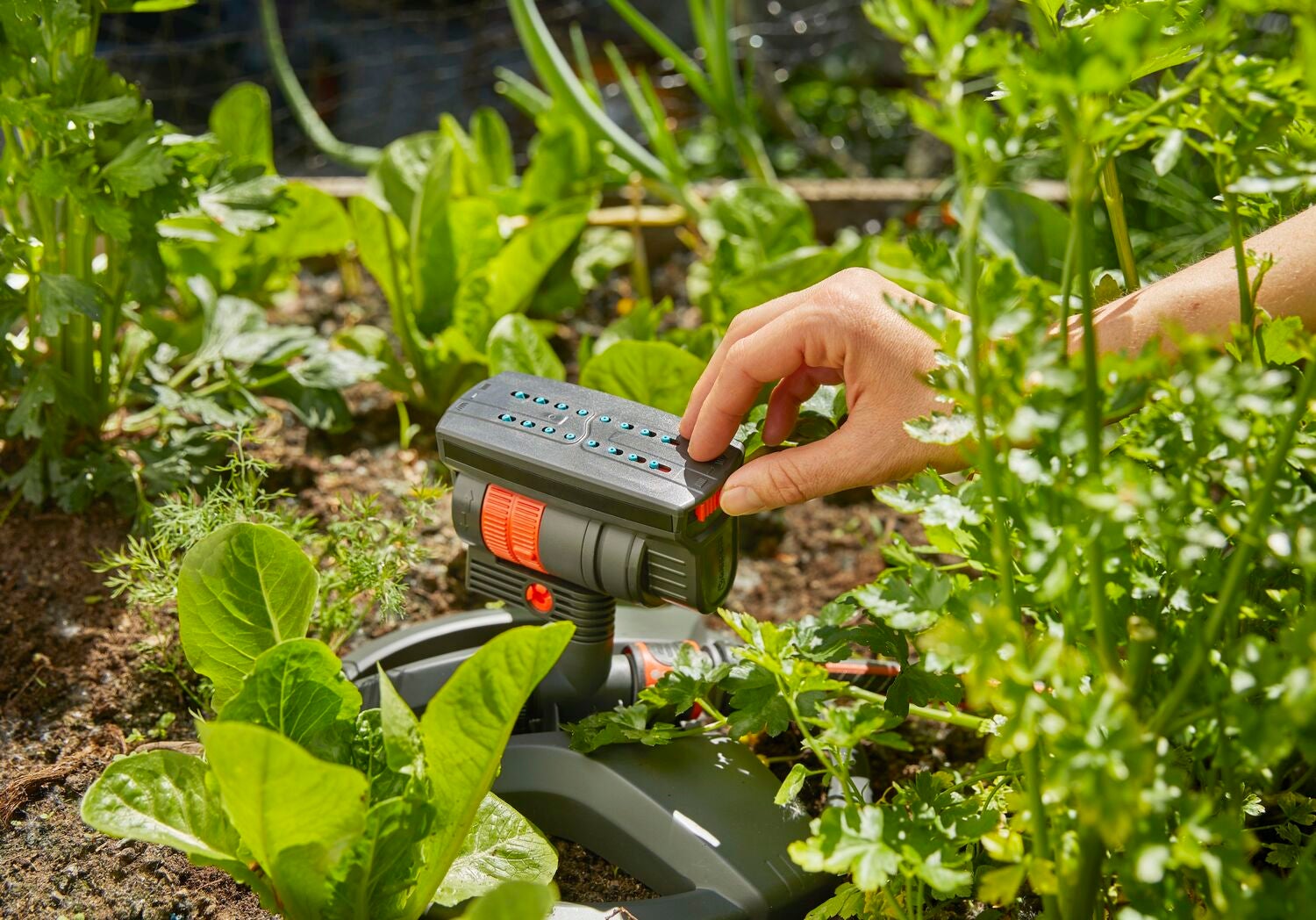 Gardena zwenksproeier Aquazoom