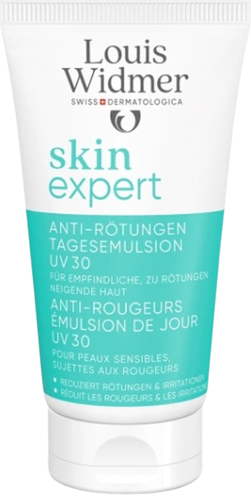 Louis Widmer Skinexpert Anti-Roodheid Dagemulsie UV 30 50 ML
