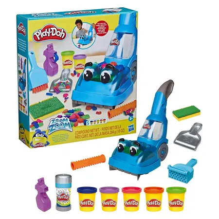 Play-Doh Zoom Zoom Saugen und Aufräumen Set