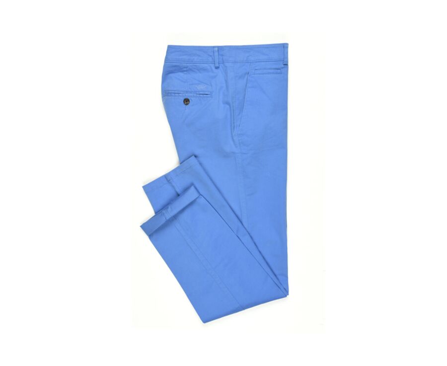 Pantalon chino homme Bleu Azur - KYRK