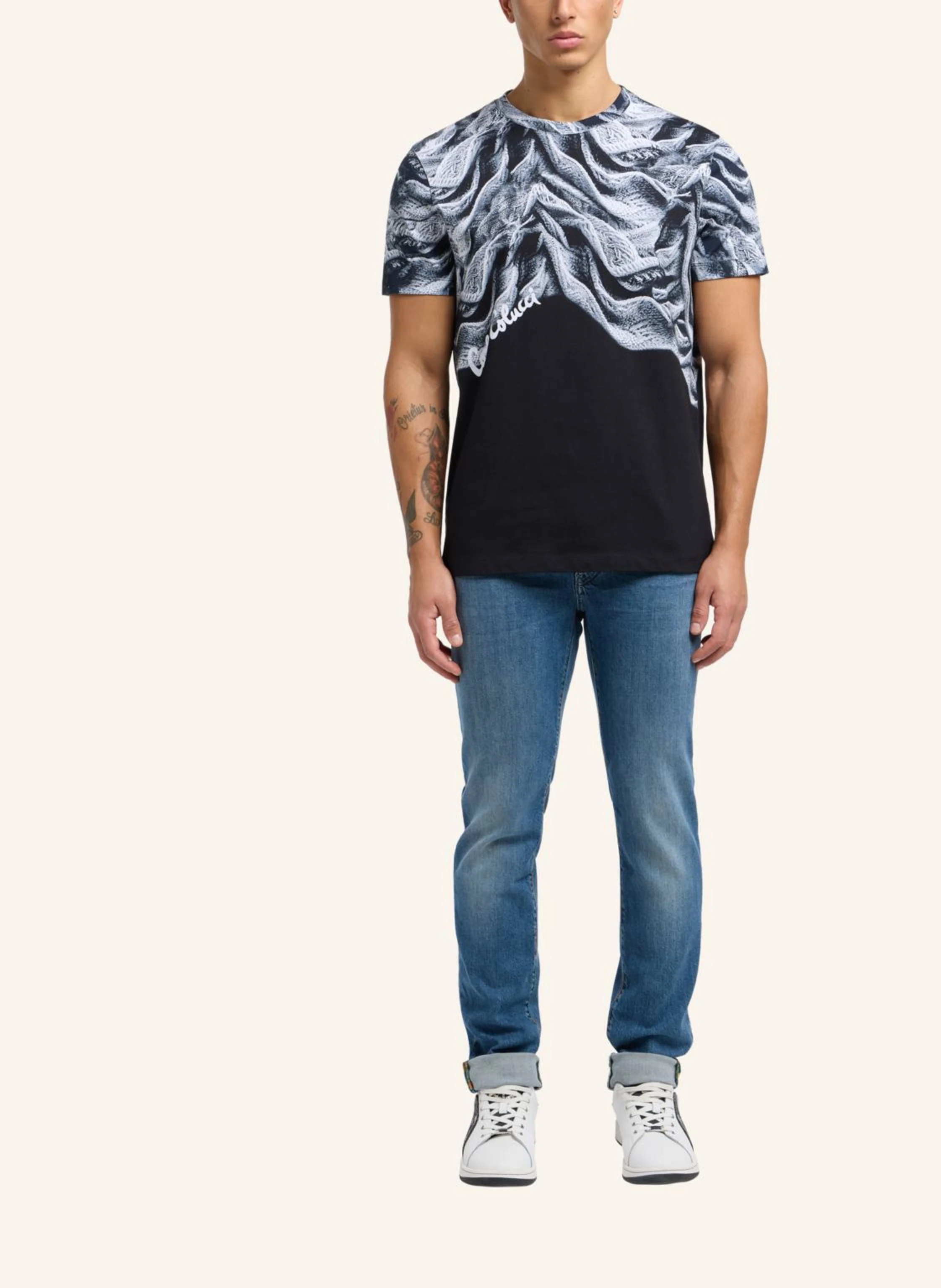 CARLO COLUCCI T-Shirt - Artificial Knit DONQUERQUE