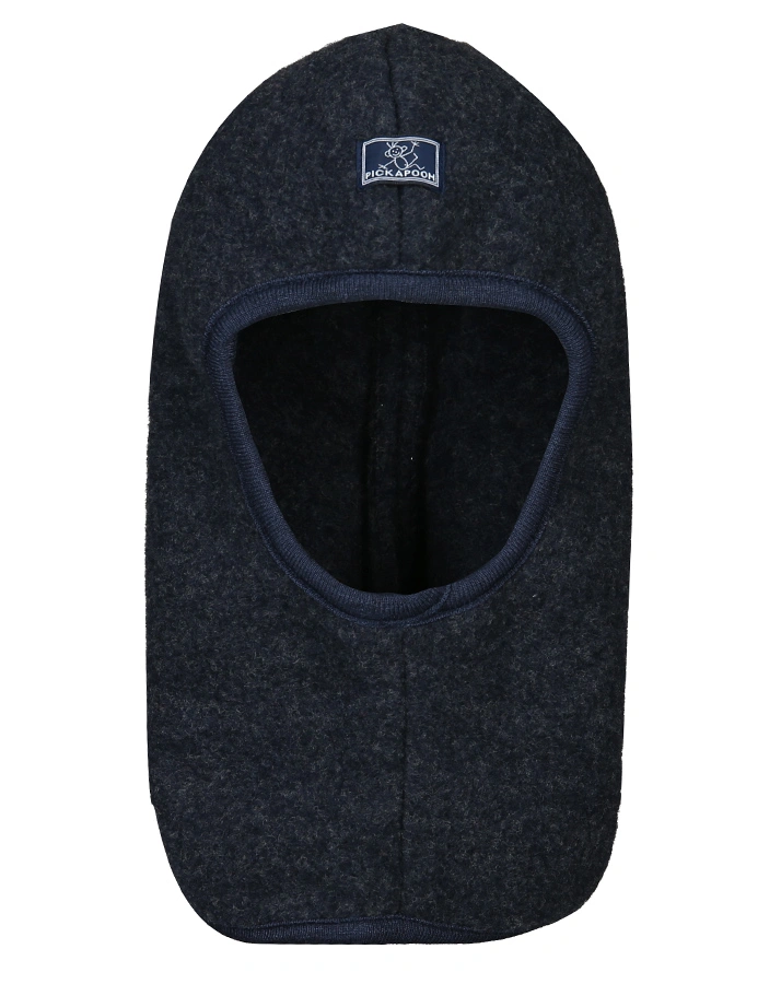 Woll-Schlupfmütze MAX in marine