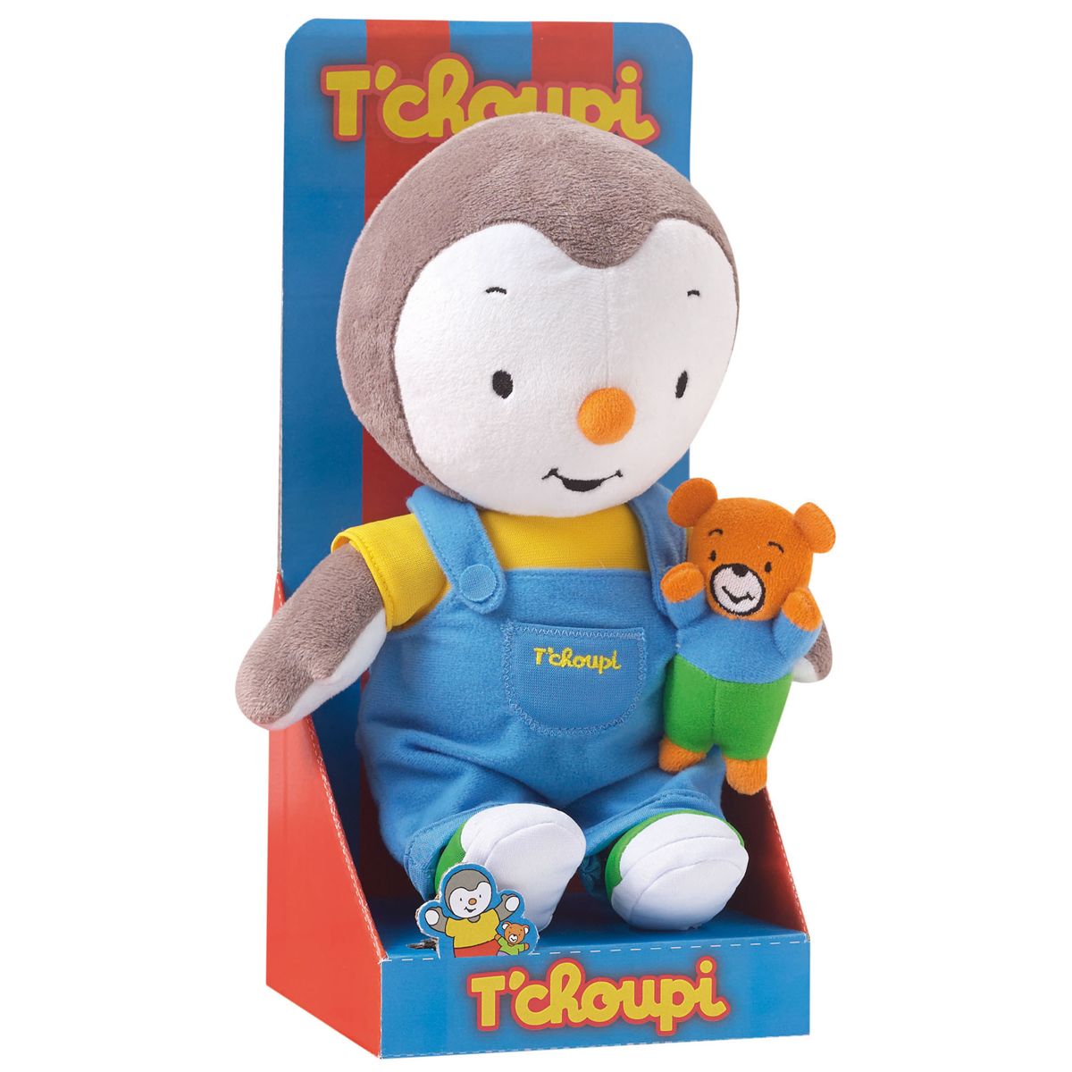 Peluche T'choupi avec ourson