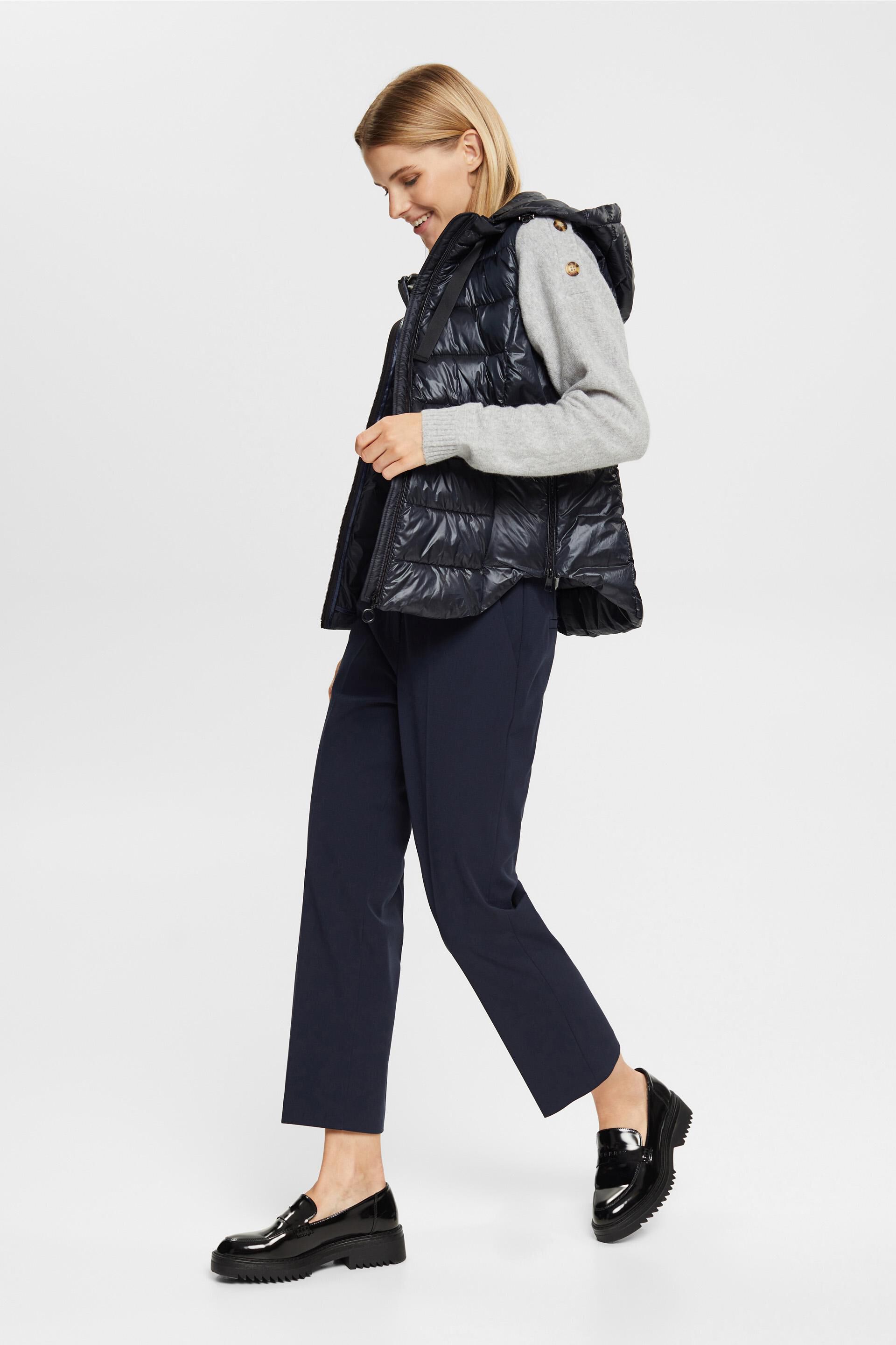 Gilet d’aspect matelassé