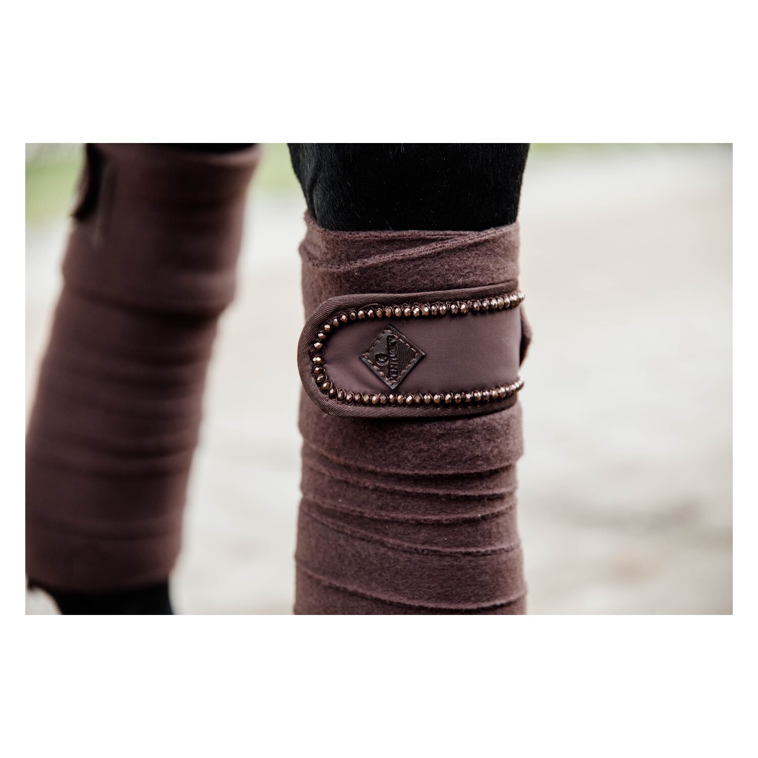 KENTUCKY Fleecebandagen Pearls  - brown