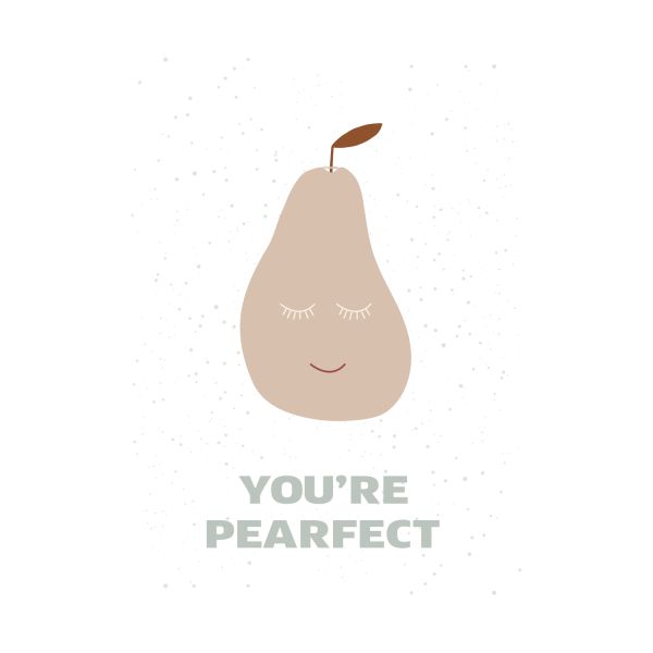 Bibelotte Pearfect Poster