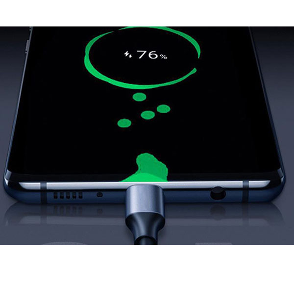 (25cm) 60W PD USB C auf USB C Kabel Verlängerungskabel Adapter 400Mbps / 4K@60Hz - Schwarz / Grau