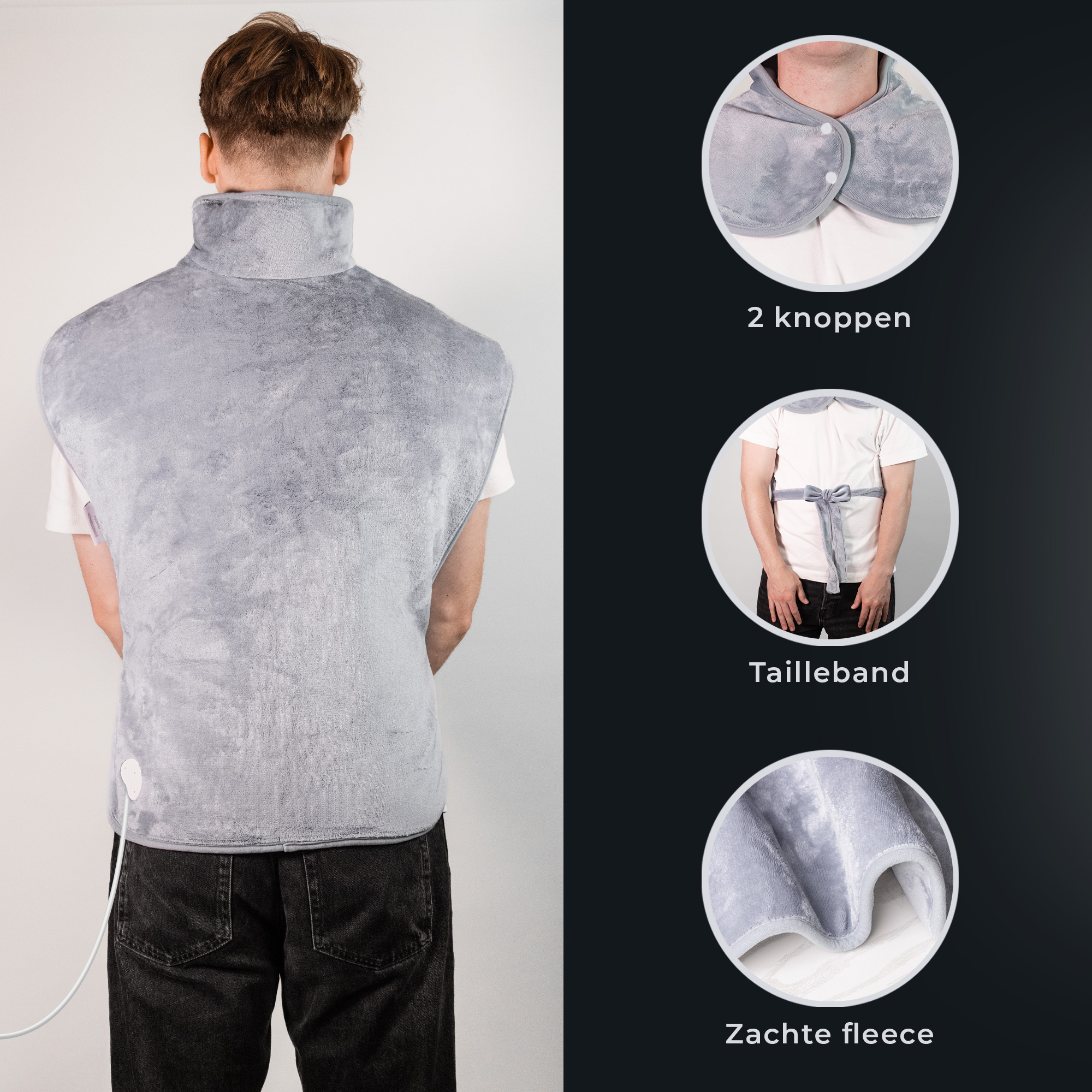 STAUS&BACH WarmWrap Elektrisch warmtekussen