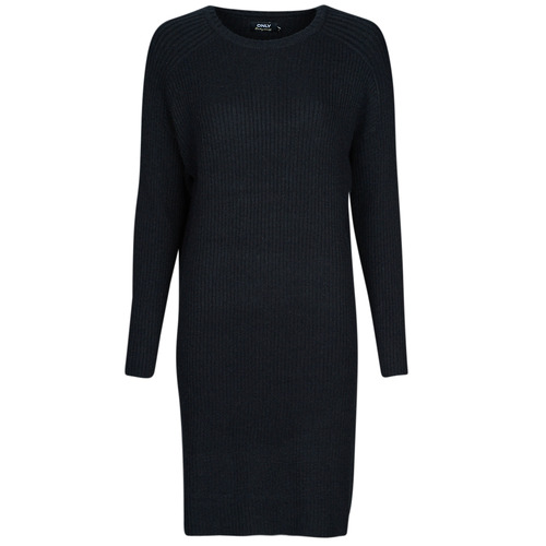 Only - ONLFIA KATIA L/S DRESS CC KNT - Noir
