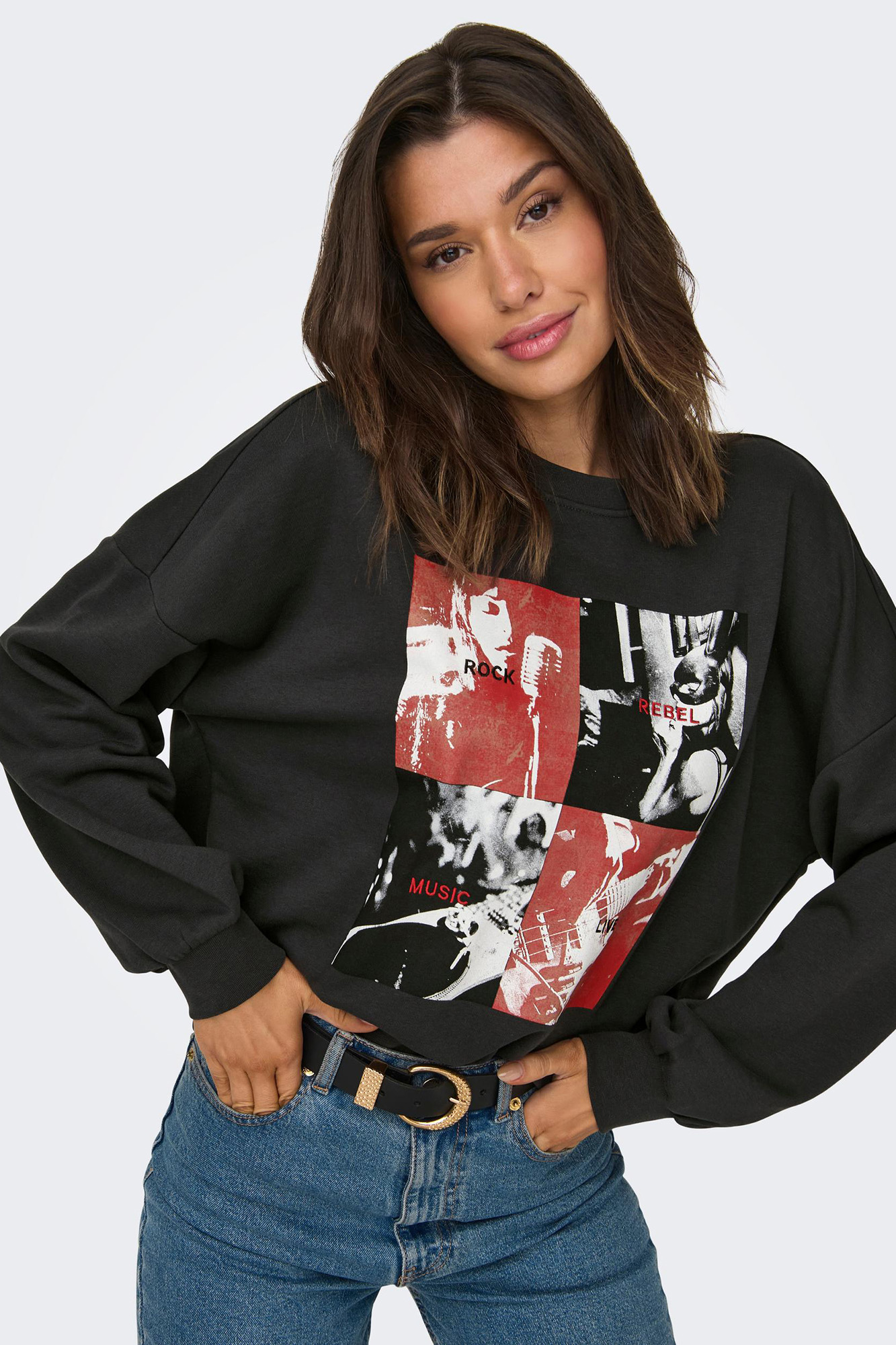 Moletom estampado