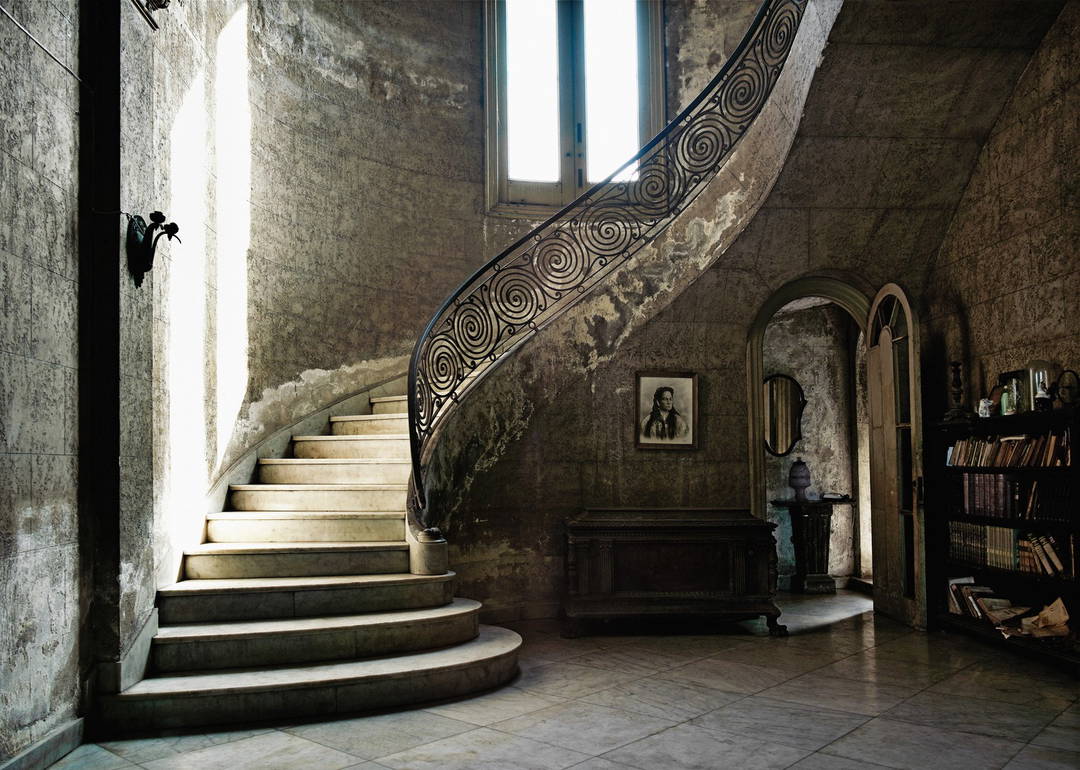 House of Luisa Faxas (hall) - Havana by Werner Pawlok - Limited Edition. Edition of: 150. Signed.