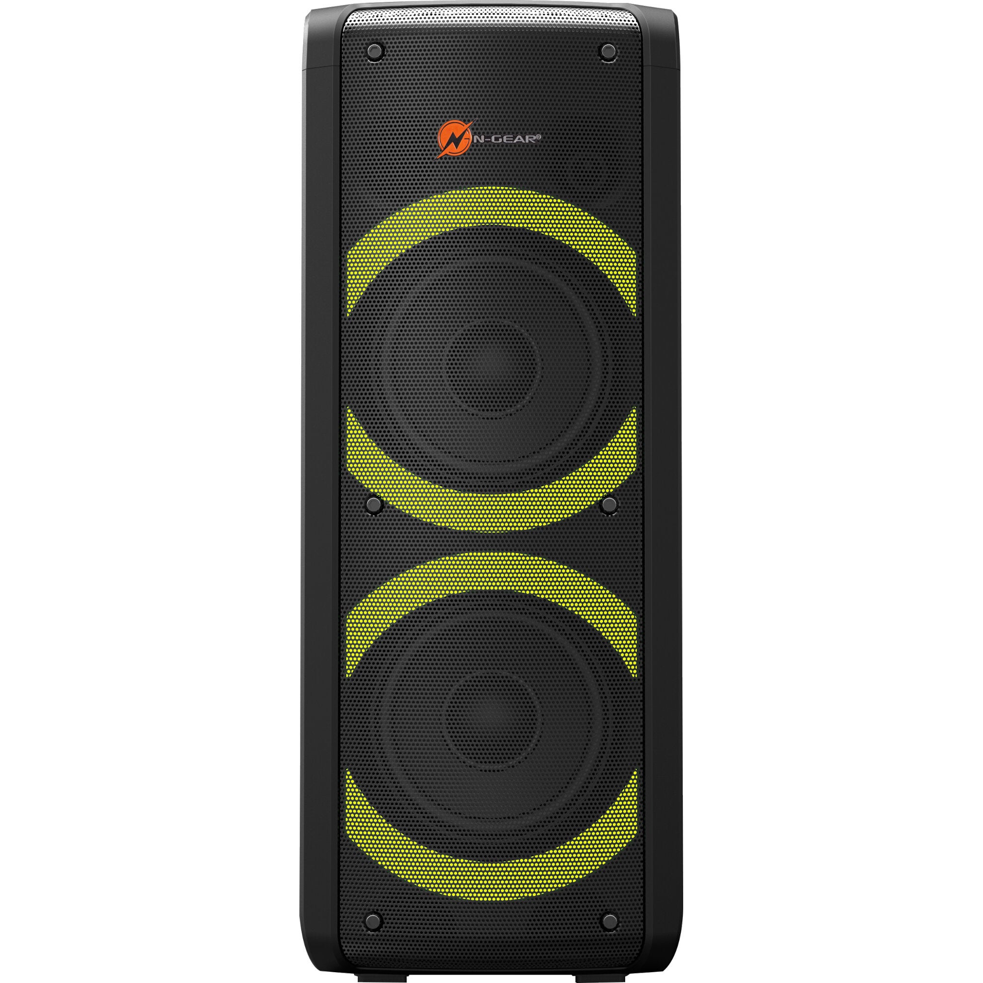 N-Gear Let's Go Party 72 mobiele luidspreker met microfoon en lichteffecten