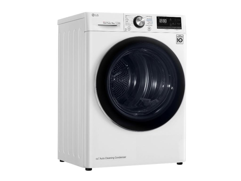 MÁQUINA DE SECAR ROUPA LG RC80V9AV2W - C BOMBA DE CALOR 8KG