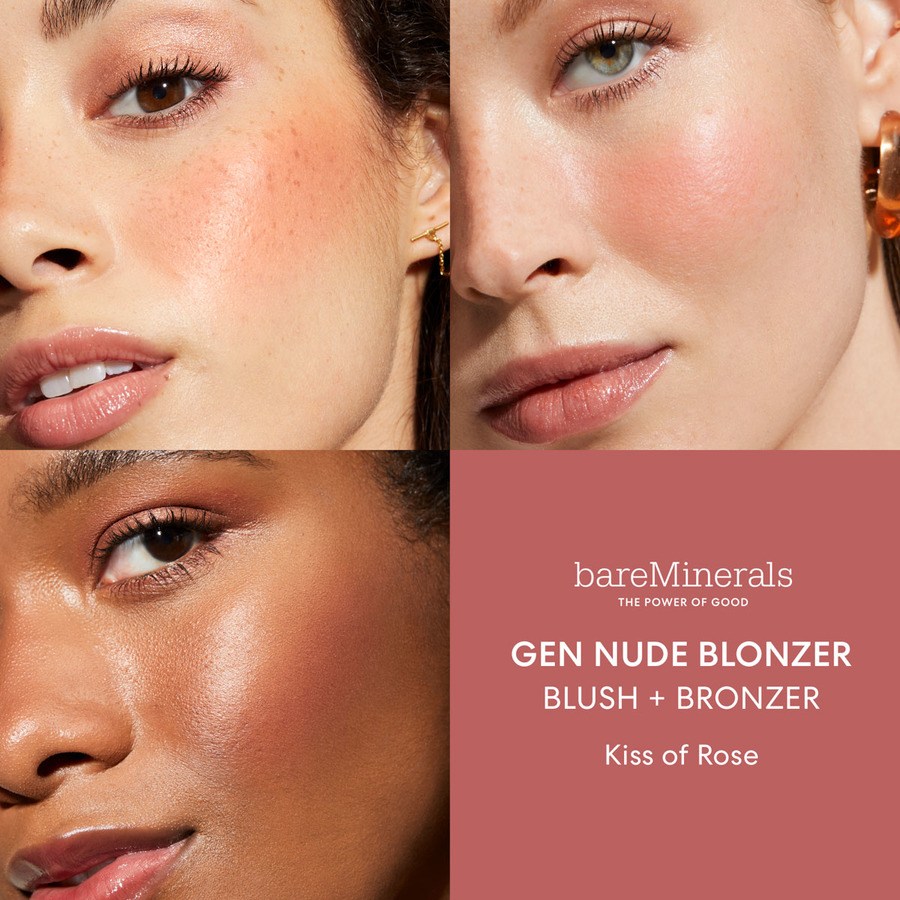 bareMinerals Gen Nude Blonzer Kiss of Rose 3,8g