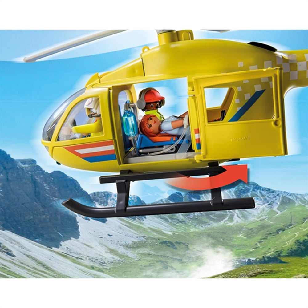 Køb Playmobil® City Life - Redningshelikopter | Luksusbaby
