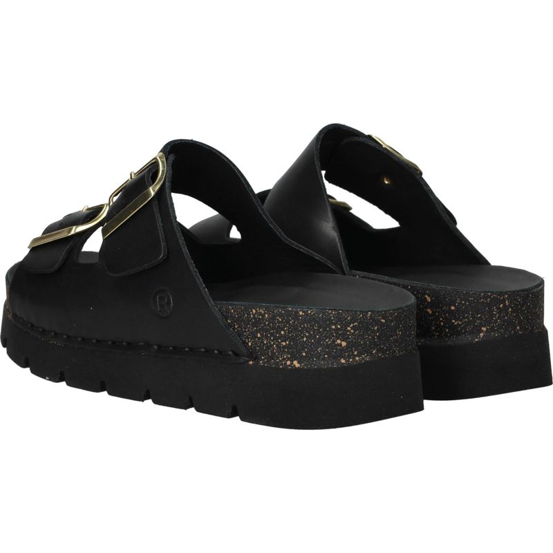 Rohde Slippers Zwart Dames