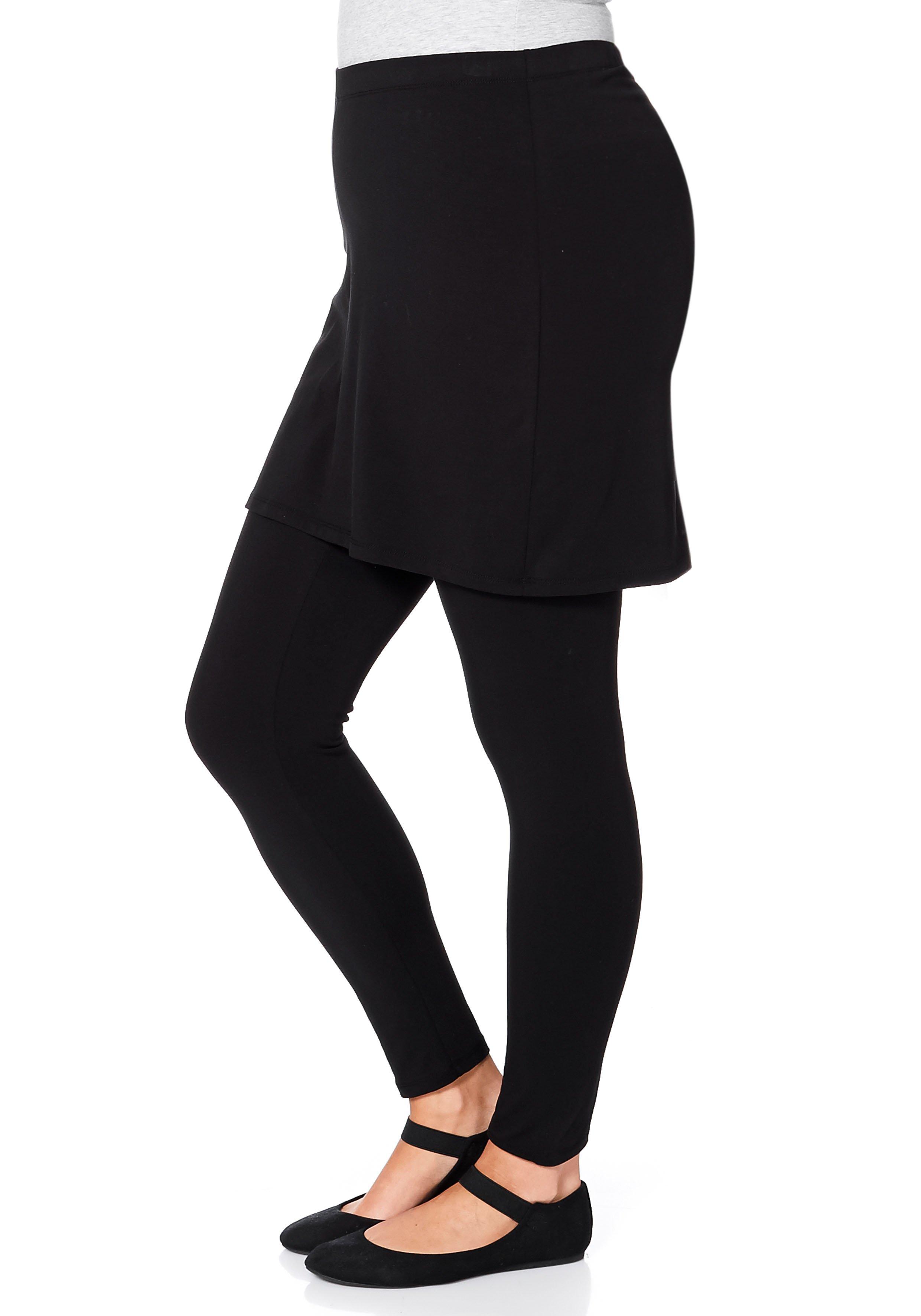 Leggings mit angesetztem Minirock