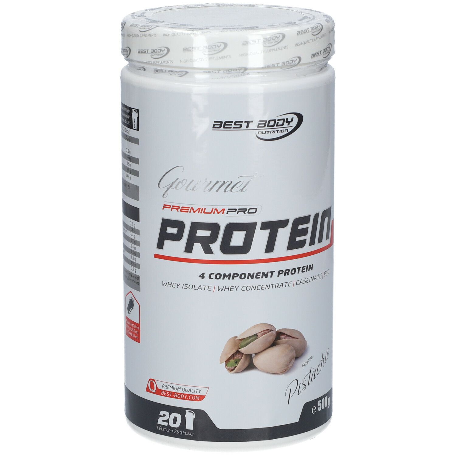 BEST BODY NUTRITION Gourmet PREMIUM PRO PROTEIN Pistachio