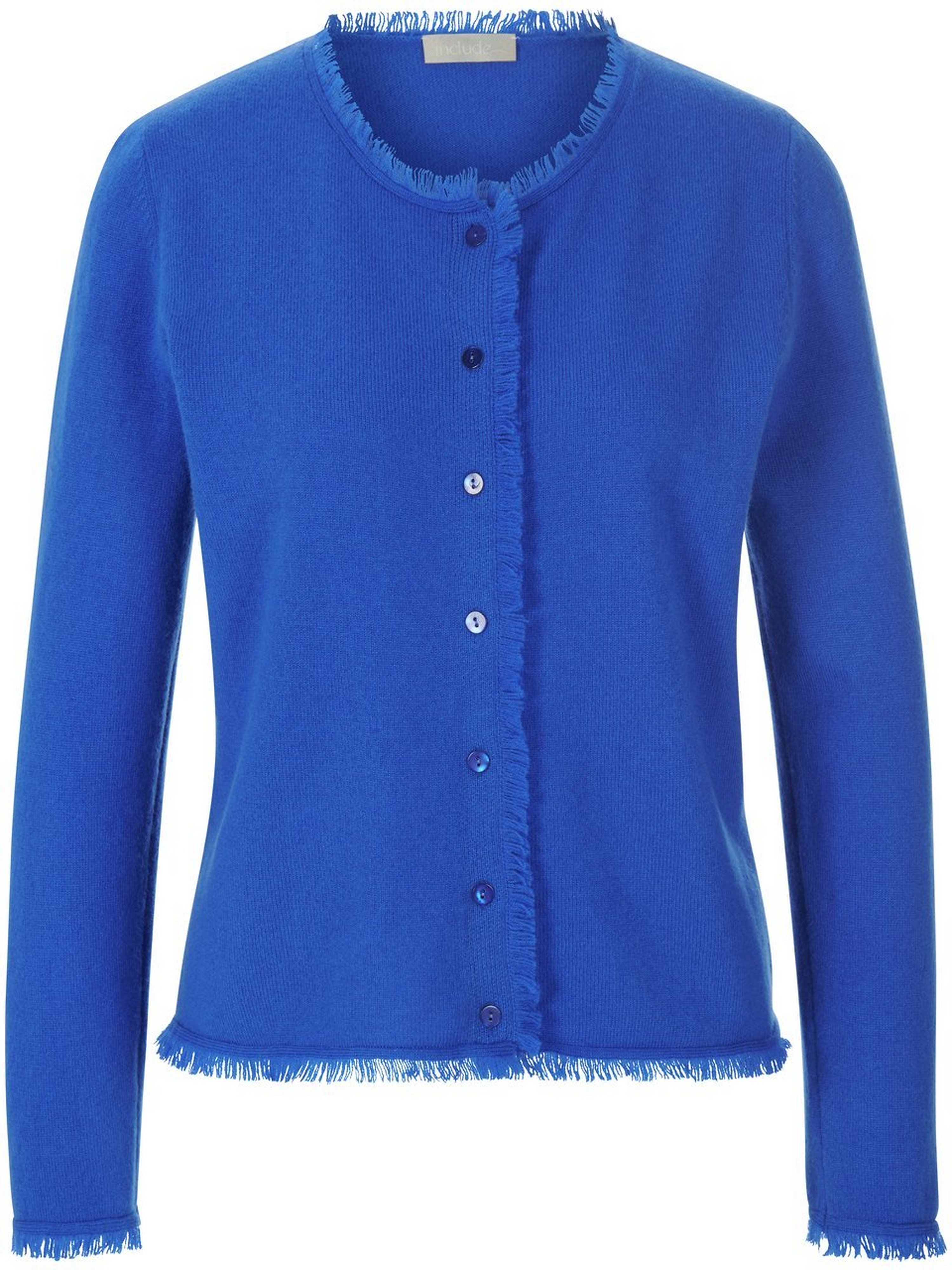 Strickjacke aus Schurwolle und Kaschmir