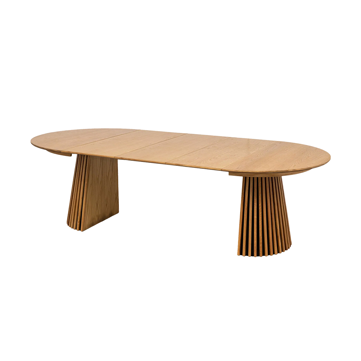 Uitschuifbare houten eettafel Alko - 120 tot 240 Naturel