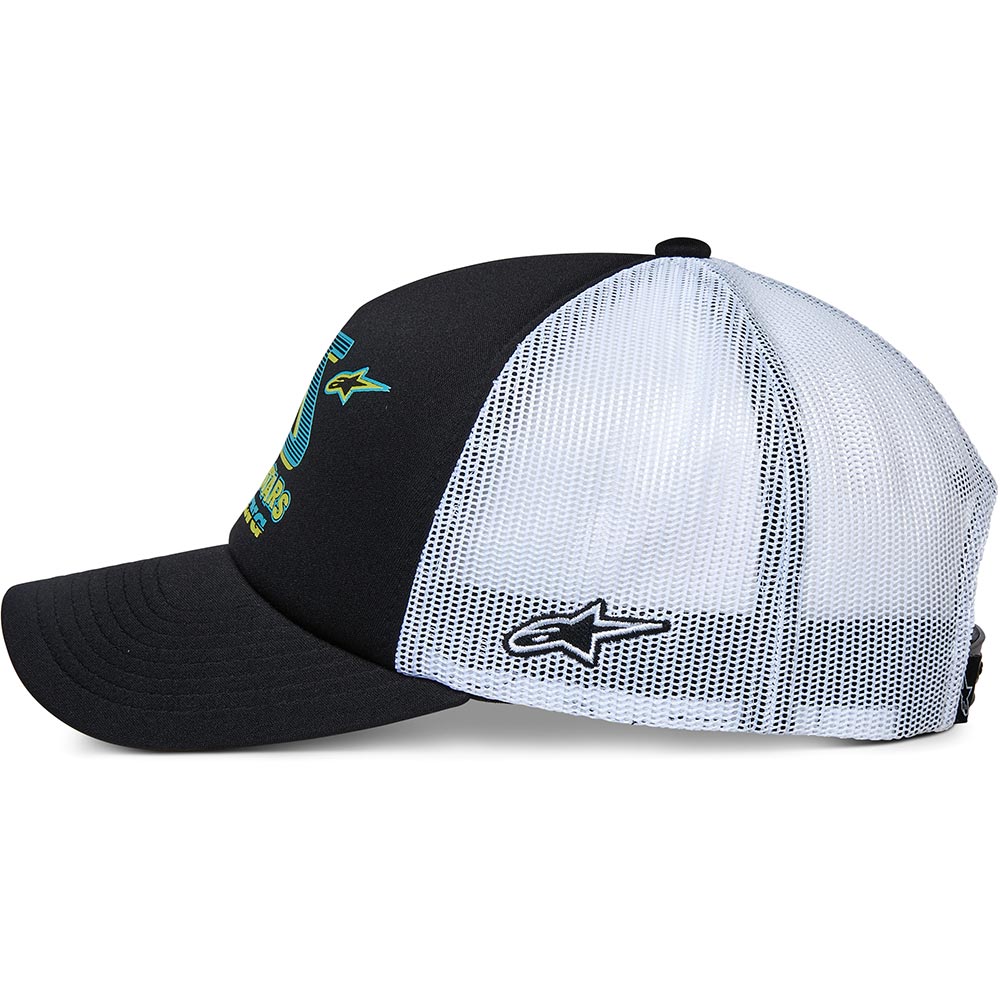 Alpinestars - Casquette Ayess Trucker Noir / Blanc