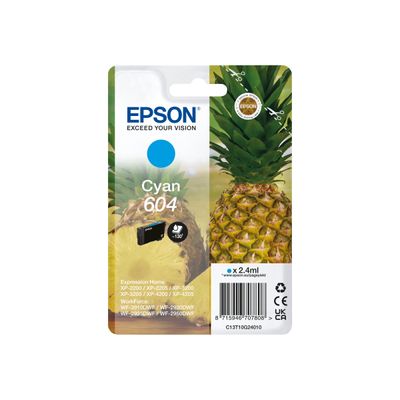 Epson 604 Ananas - cyan - cartouche d'encre originale