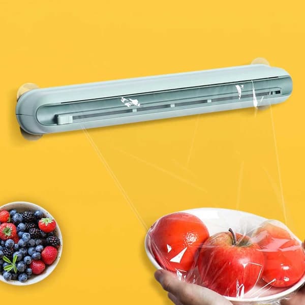 Plastfolie aluminiumsfolie dispensere kutt med sugekopper