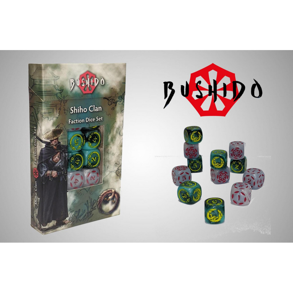 Bushido - Dés de Faction - Clan Shiho