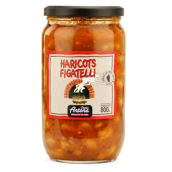 Haricots au Figatelli - spécialité Corse