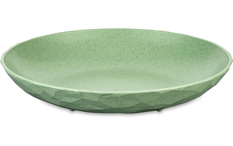 Suppen- & Pastateller Club Ø 22 cm, 1 Stück, Leaf GreenNachhaltig produzierter Kunststoffteller