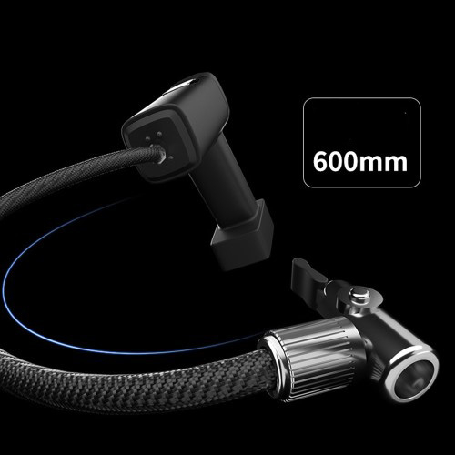 (6000mAh) 150 PSI Auto Luftkompressor Fahrrad Reifenpumpe Motorrad Luft Pumpe mit Powerbank Funktion / Kabel für Zigarettenanzünder