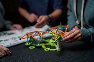 Geomag Mechanics Motion 3 Magnetisk Gir Byggesett 160 Brikker