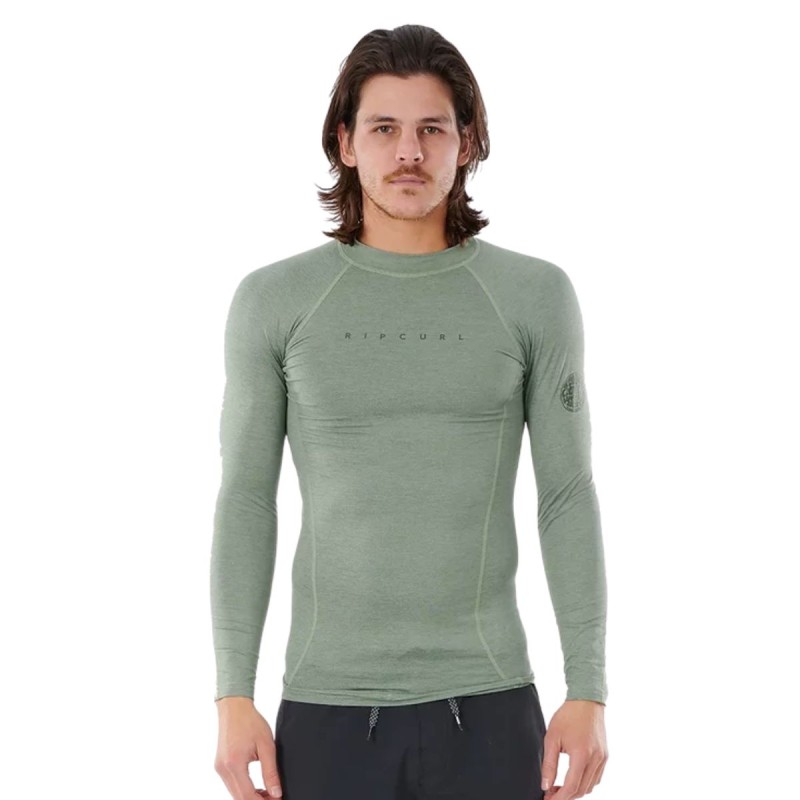 Top Lycra Manches Longues RipCurl Dawn Patrol Perf 2023 - Vert - The Corner Shop
