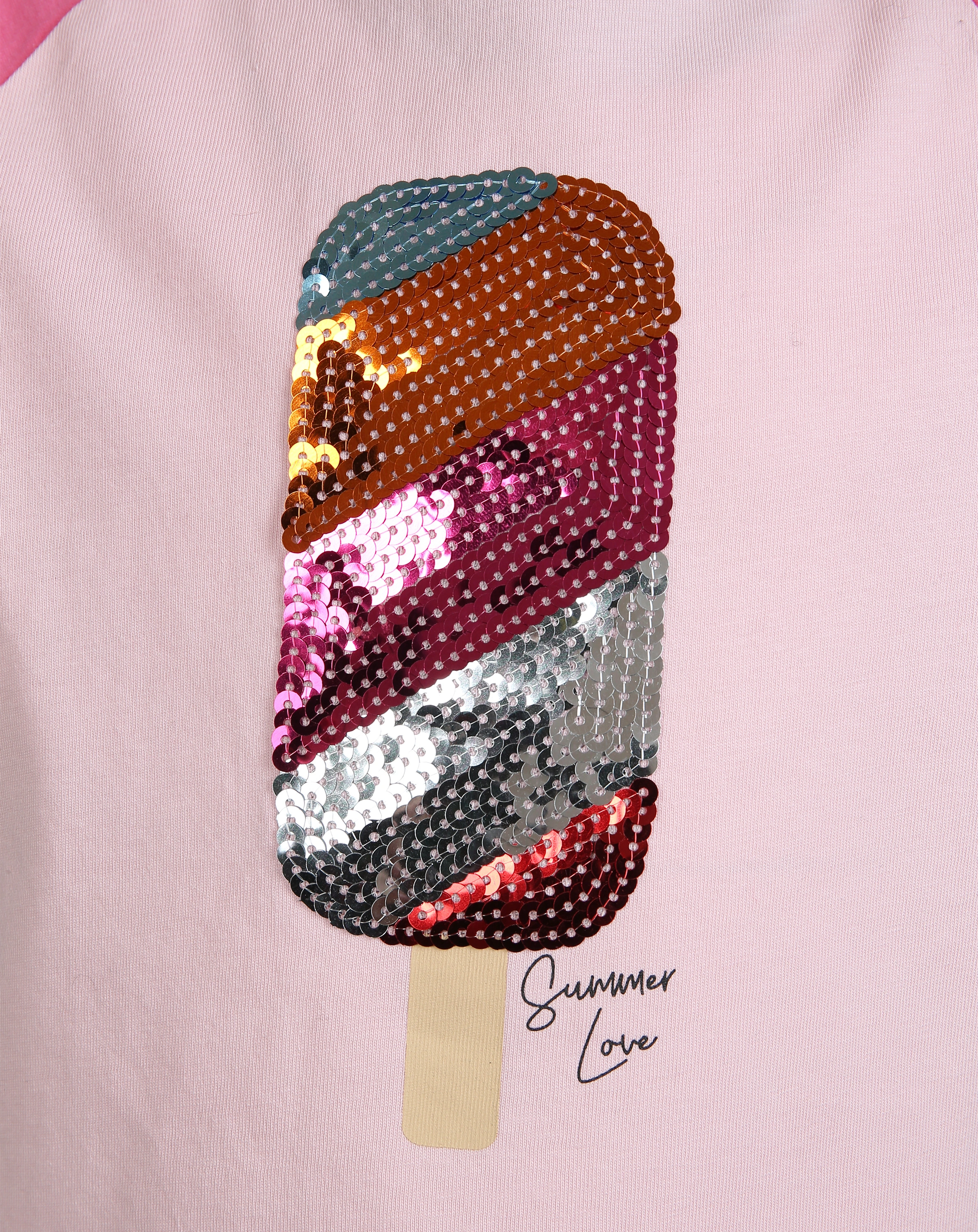 T-Shirt EIS in rosa/pink