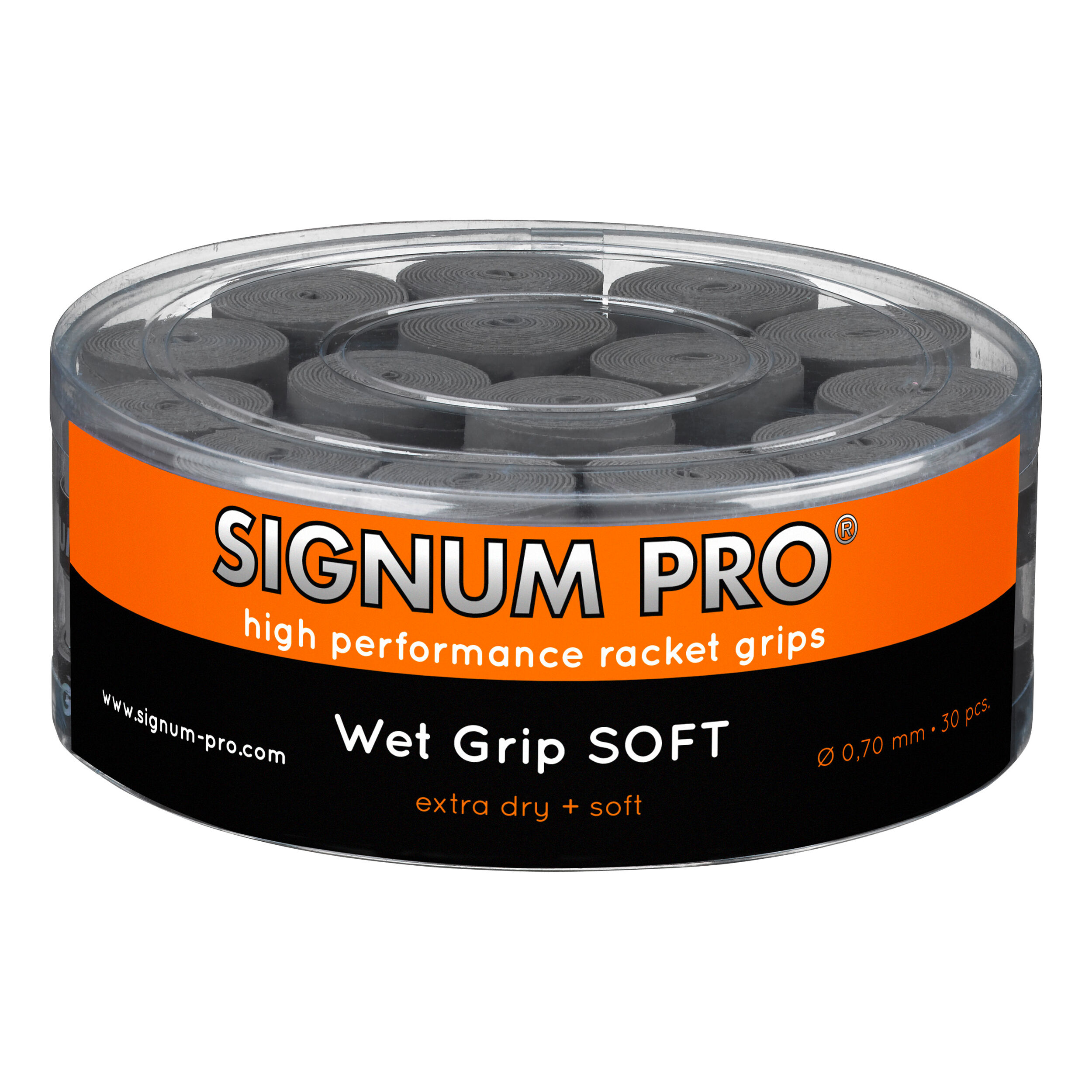 Signum Pro Wet Grip SOFT Pack De 30 - Gris