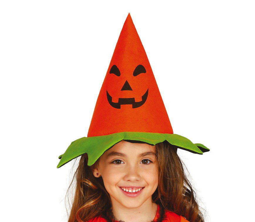 Halloween Pompoen Hoed Kind