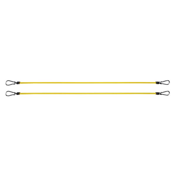 Black+Decker Strammestropper med karabinkrok 100 cm - 2-pakning