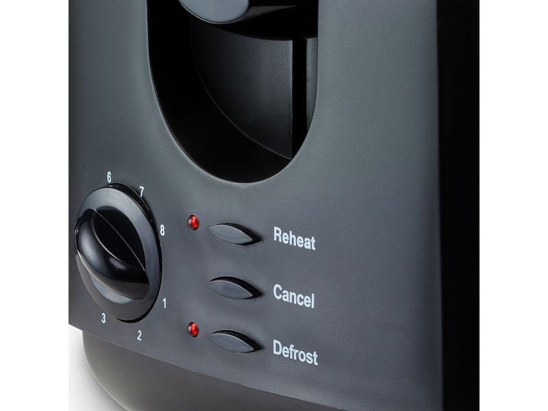 Trisa Toaster Crispy Toast Schwarz/Silber Klassischer Toaster
