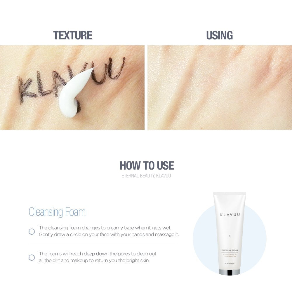 PURE PEARLSATION Revitalizing Facial Cleansing Foam
