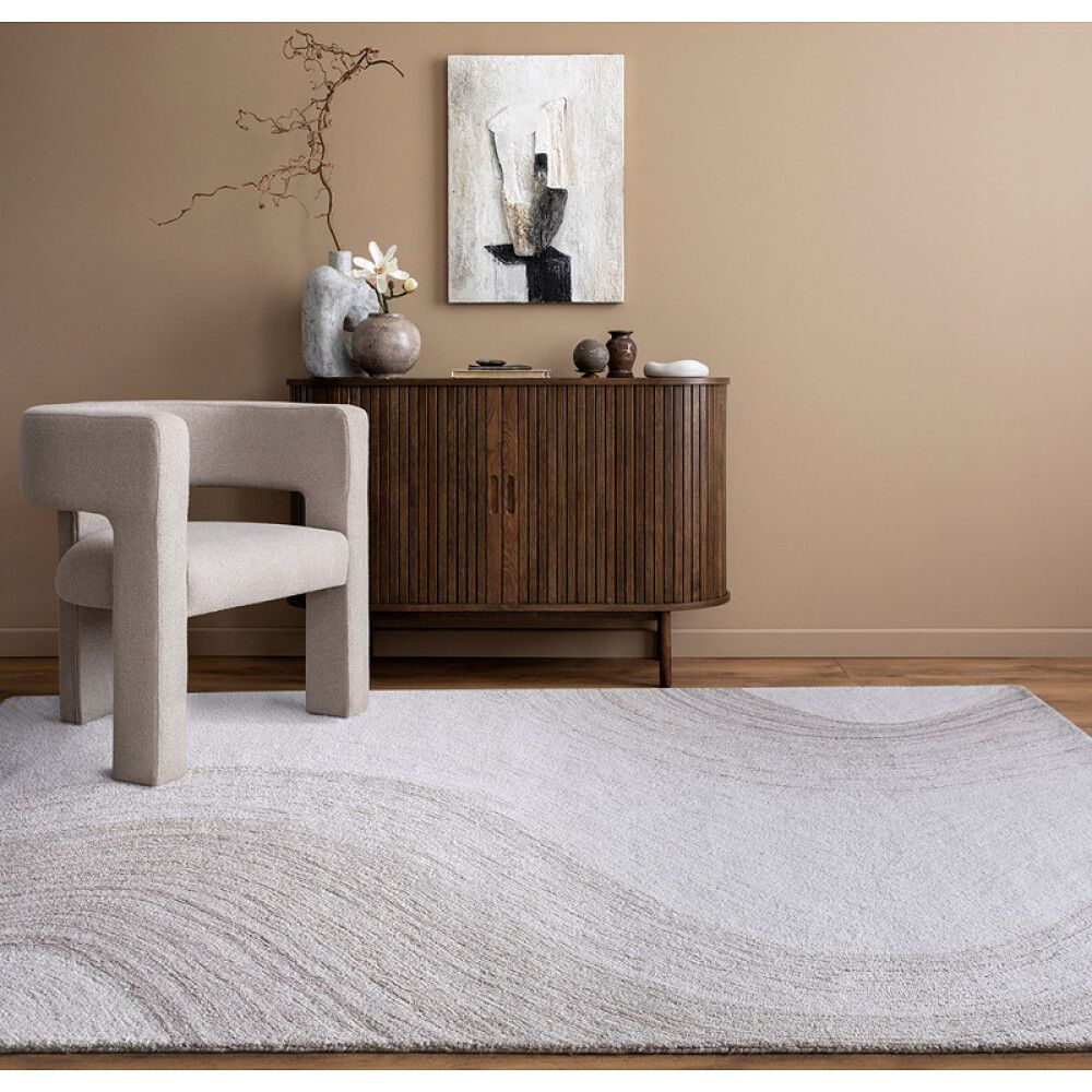 GULVTEPPE MANSELL ULL 160X230CM BEIGE