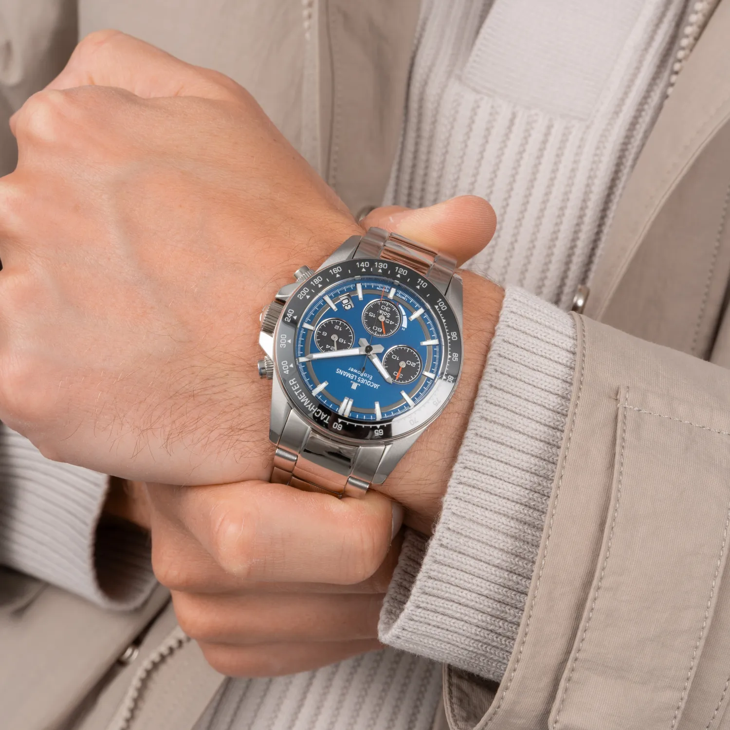 Jacques Lemans 50th Years Anniversary Limited Edition Eco Power 50-1C