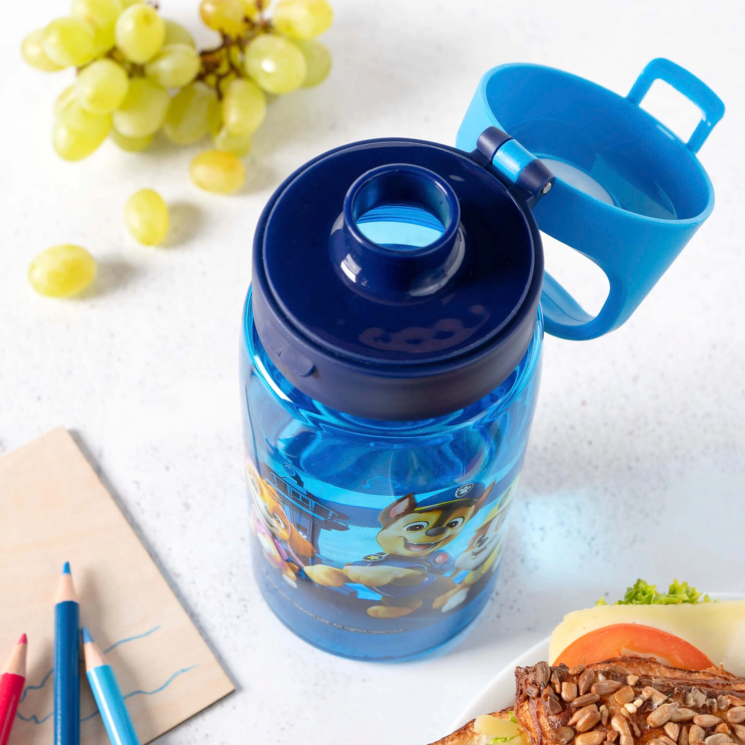 P:OS - PAW PATROL Trinkflasche, 500 ml blau