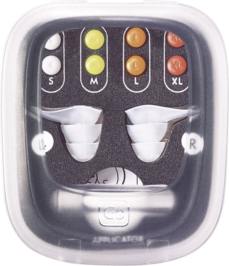 Go Travel Custom Fit Ear Plugs White