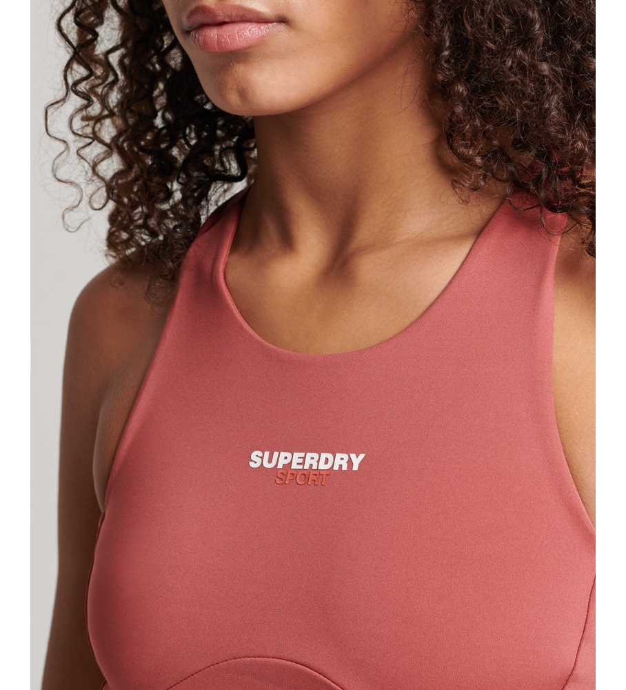 Sutiã Superdry Core Active, vermelho