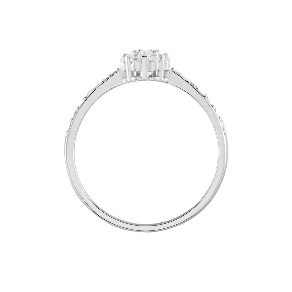 Bague Firmin Argent Blanc Oxyde De Zirconium