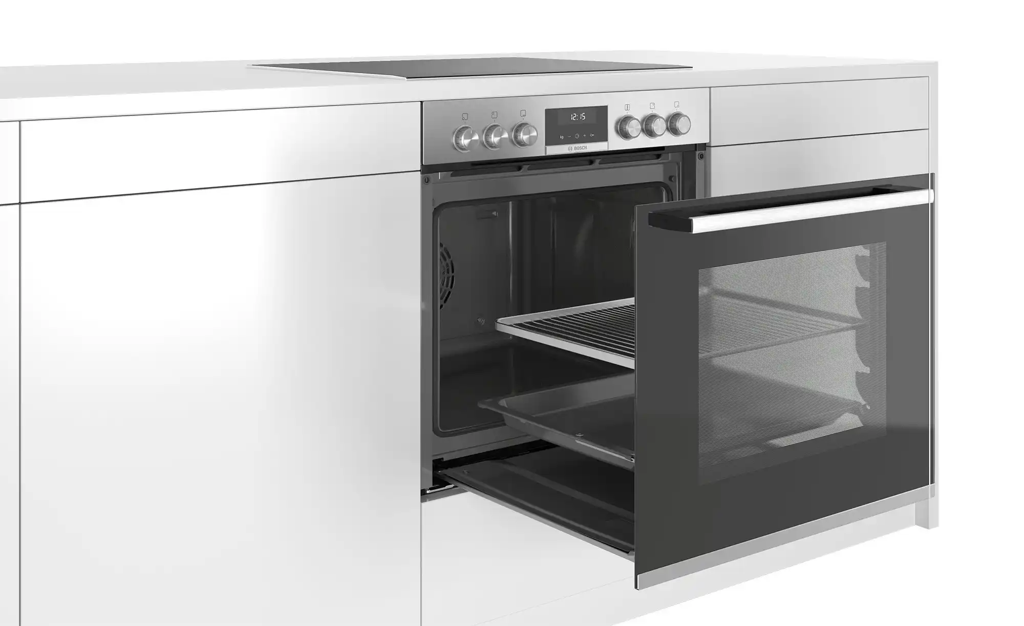 BOSCH Einbau-Herdset HND611LS66