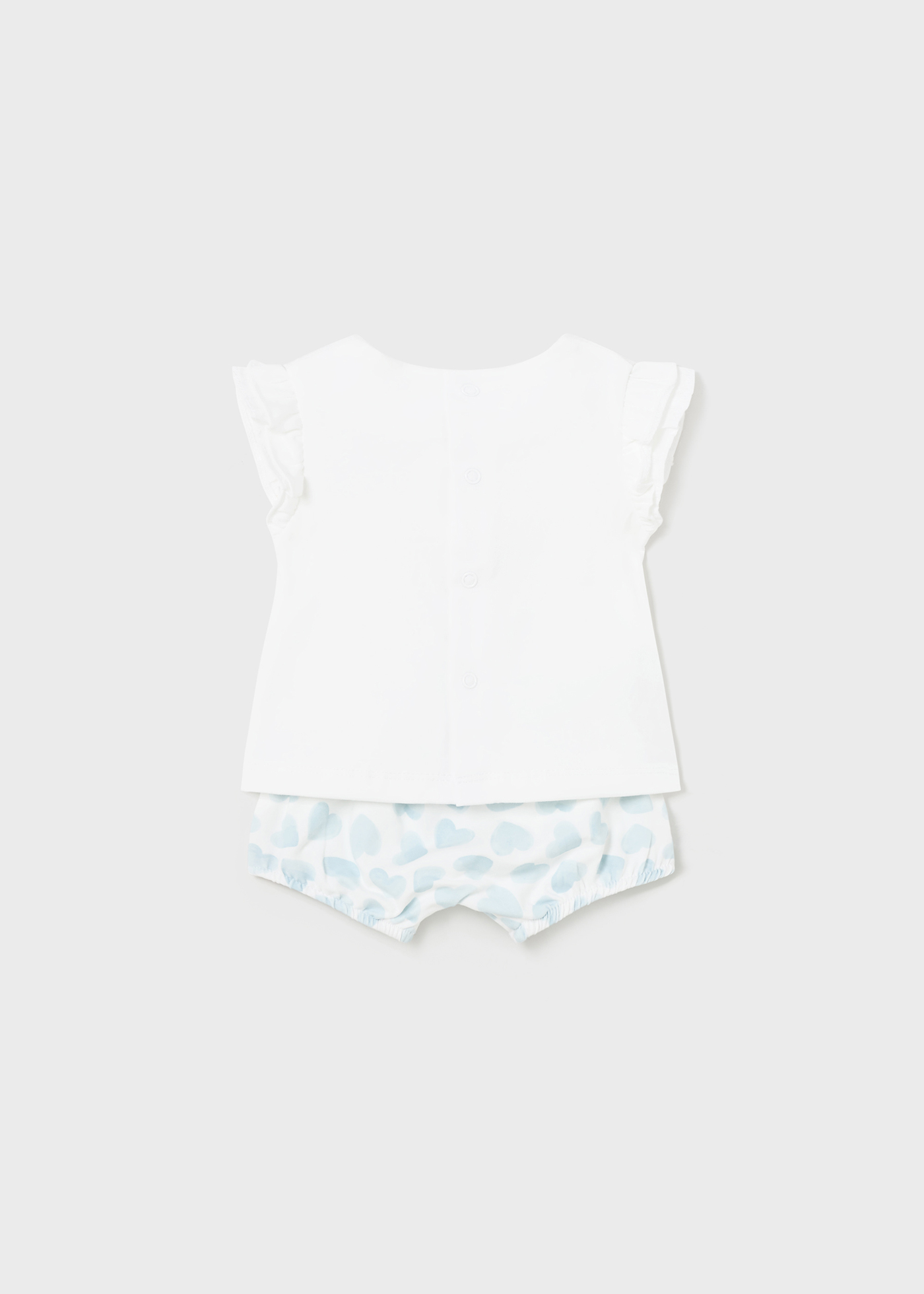 Conjunto de 4 peças Better Cotton para recém-nascidos na cor Jade
